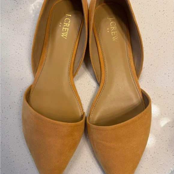 J. Crew Women's Camel Flats - Picture 3 of 5